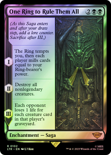how much is the one ring mtg card worth The One Ring - MTG Single Card main image 1