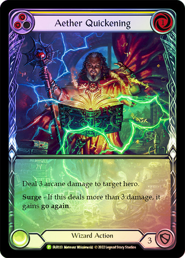 Aether Quickening (Yellow) (Alpha Investments Exclusive) (Extended Art ...