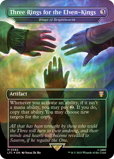 Rings of Brighthearth (Three Rings for the Elven-Kings) | The Lord