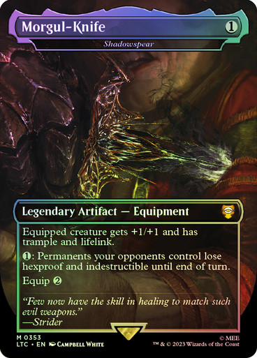 Shadowspear (Morgul-Knife) | The Lord of the Rings Commander