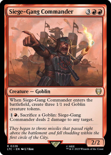 Siege-Gang Commander | The Lord of the Rings Commander | Star City