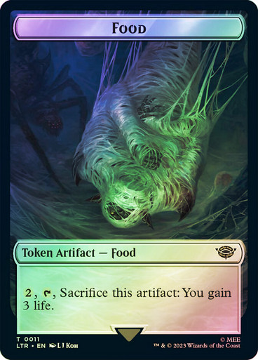 Writh Token {Food Token} // {Wraith Token} | The Lord of the Rings | Star City Games