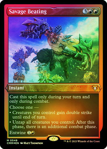 MTG Season’s Beatings ホリデー プロモ foil 09 MTG Season's Beatings ホリデー プロモ foil 09