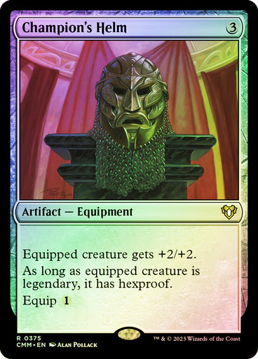 マジック：ザ・ギャザリング MTG Champion's Helm MPS Foil ChampionsHelm__58173.