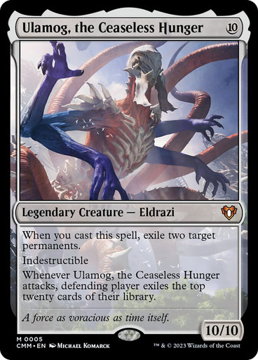 【高い素材】 Ulamog, the Ceaseless Hunger | Commander Masters | Star City マジック：ザ・ギャザリング