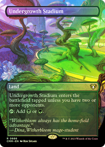 Undergrowth Stadium 435 Rare Commander Masters NM/M main image 0