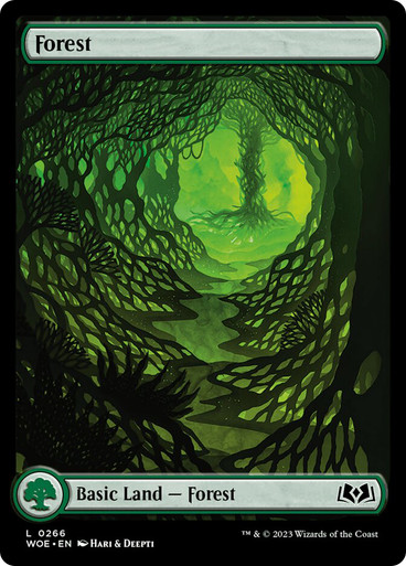 Forest (#266) (Full Art) | Wilds of Eldraine | Star City Games