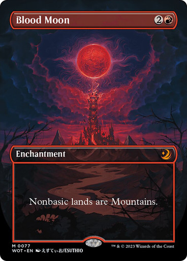 Blood Moon (#077) (Borderless) | Enchanting Tales | Star