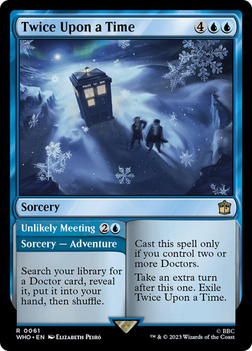 4 x Twice Upon a Time 0061 Rare Doctor Who Commander MTG Near Mint | eBay 4 x Twice Upon a Time 0061 Rare Doctor Who Commander MTG Near Mint | eBay