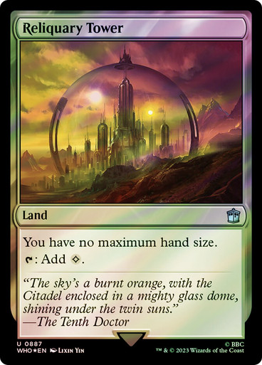 Reliquary Tower (Surge Foil) | Doctor Who Commander