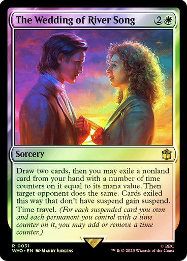 river song mtg card 60 Second EDH Deck Tech #edh #mtg #doctorwho Time travel EDH COMBO: River Song |