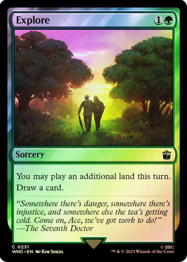 explore mtg card Magic: The Gathering The Lost Caverns of Ixalan Commander Deck Explorer, 24 cards | Magic: