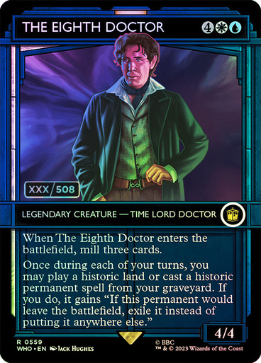 Doctor Who Commander - Serialized | Singles | Magic The Gathering