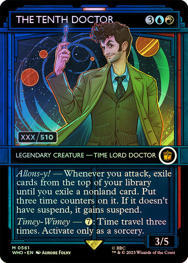 Doctor Who Commander - Serialized | Singles | Magic The Gathering