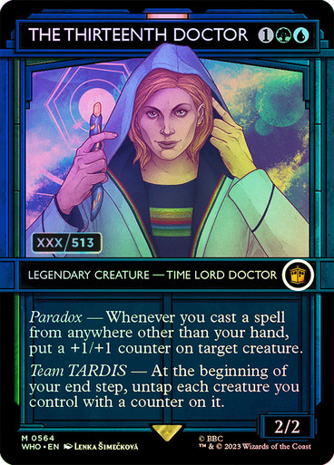 Doctor Who Commander - Serialized | Singles | Magic The Gathering