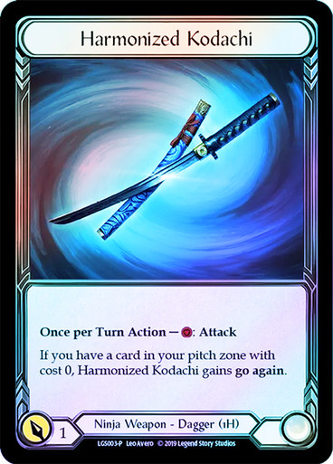 Harmonized Kodachi CF coldfoil 2枚セット Harmonized Kodachi (Buy-a-box) | Promotional Cards | Star City Games