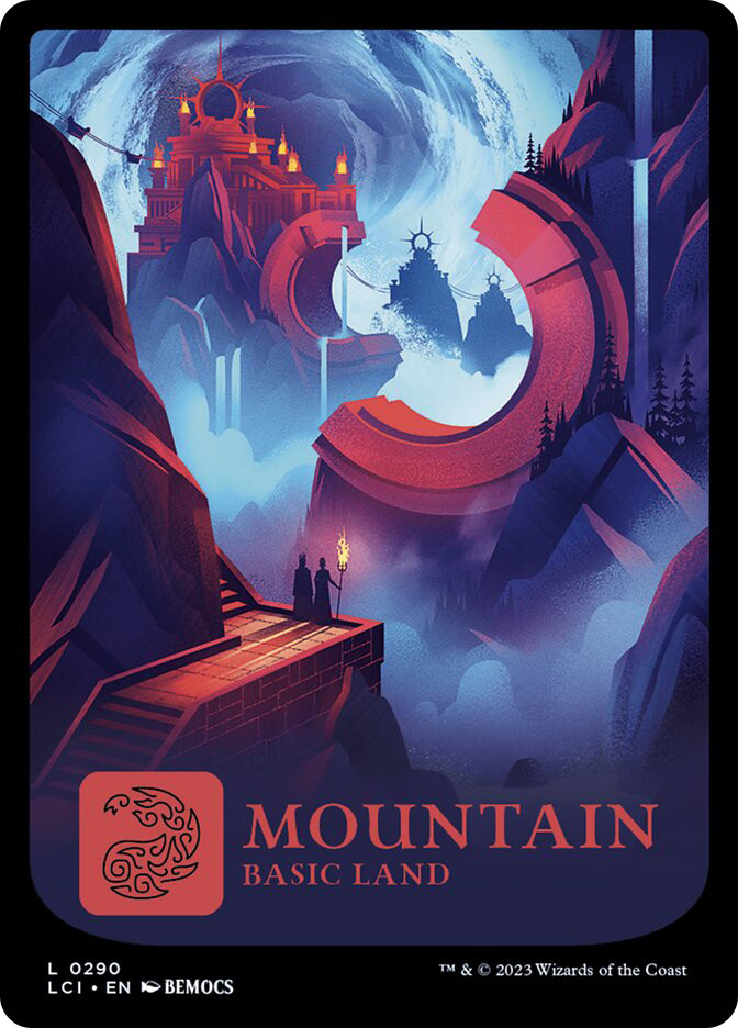 MTG Mountain Full Art - The Lost Caverns of Ixalan #290 | eBay