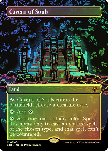 魂の洞窟/Cavern of Souls LCI LCI)魂の洞窟(F)/CAVERN OF SOULS | (FOIL)神話レア・レア