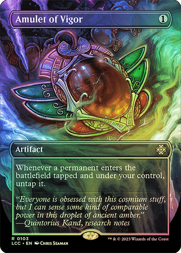 Amulet of Vigor | The Lost Caverns of Ixalan Commander | Star City
