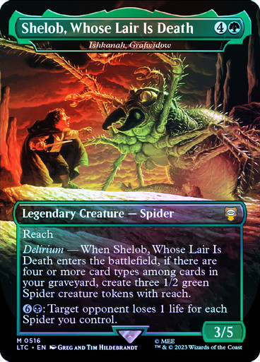 Ishkanah, Grafwidow (Shelob, Whose Lair Is Death) | The Lord of