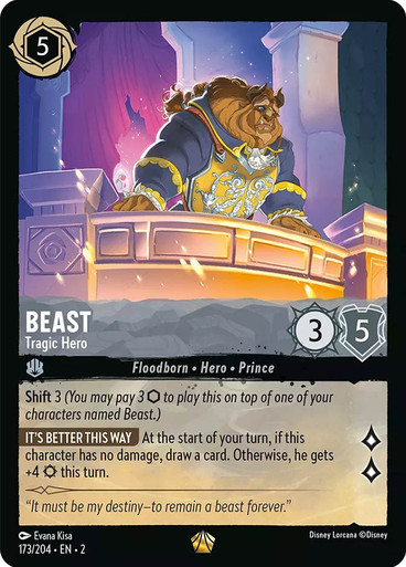 ロルカナ Lorcana Beast - Tragic Hero Beast - Tragic Hero | Rise of the Floodborn | Star City Games