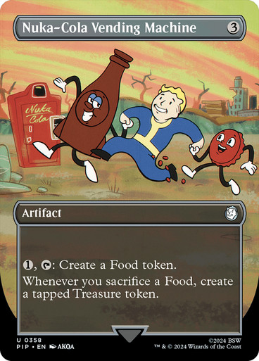 MTG ヌカコーラ自動販売機 サージFoil Fallout NukaColaVendingMachine358__480