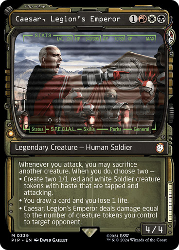 Caesar, Legion's Emperor | Fallout Commander | Star City Games