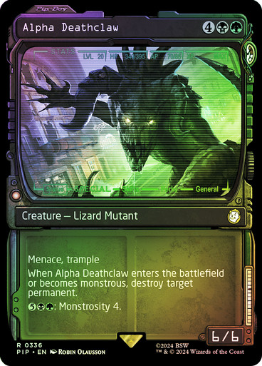 Alpha Deathclaw | Fallout Commander | Star City Games