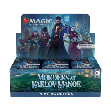mtg murders at karlov manor play booster box Amazon.com: Magic: The Gathering Murders at Karlov Manor Play Booster Box