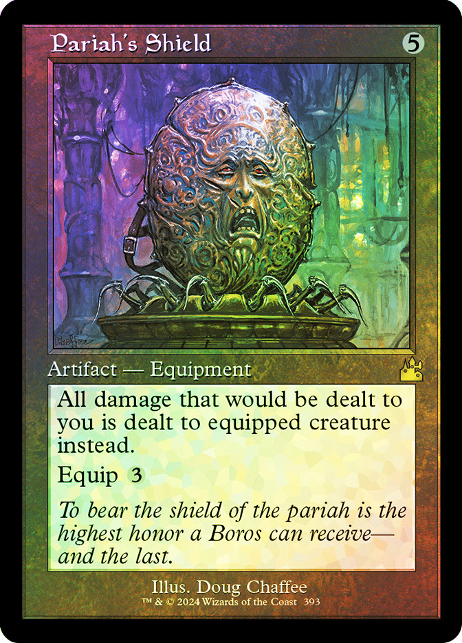 mtg 超稀少 サインド 初版 FOIL ニッサレヴェイン リリアナ・ヴェス MTG FOIL Pariah's Shield Retro - Ravnica Remastered #393 | eBay