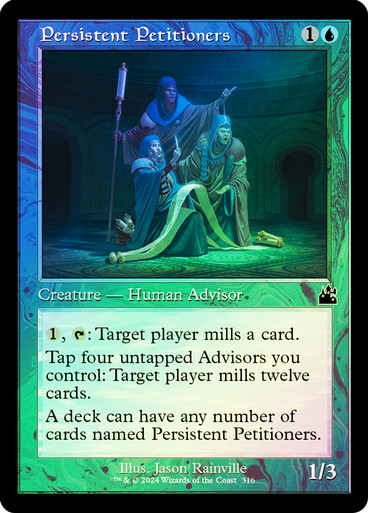 MTG 【Foil】しつこい請願者/Persistent Petitioners 買取相場】-MtG-(英)【Foil】しつこい請願者 / Persistent