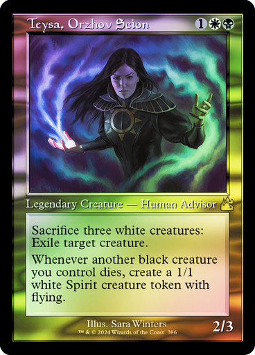 MTG オルゾフの御曹子、テイサ/Teysa, Orzhov Scionシリアル オルゾフの御曹子、テイサ/Teysa, Orzhov Scion》[GPT] 金R