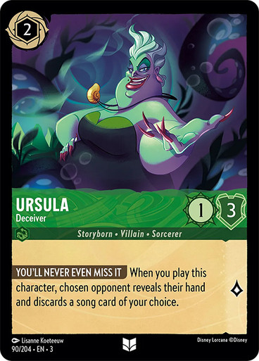 Ursula - Deceiver of All - Mushu Report (Lorcana Wiki)