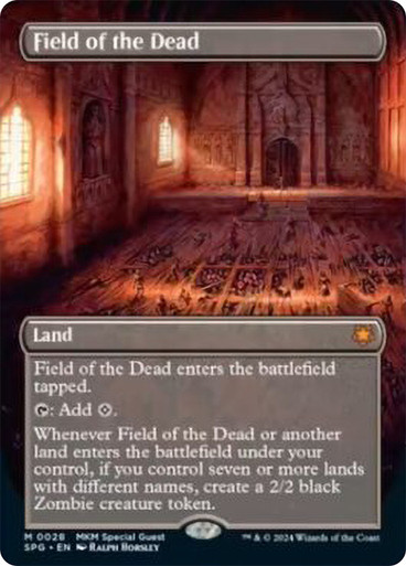 死者の原野/Field of the Dead SPG日本語foil FieldOfTheDead__95830.