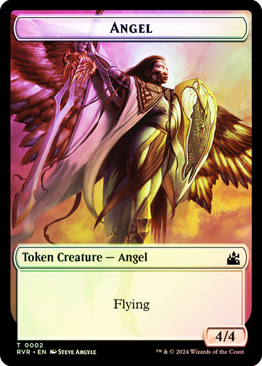 【Foil】天使トークン/Angel token Foil】(002)《天使トークン/Angel token》[OTJ] 白 | 日本最大級 MTG