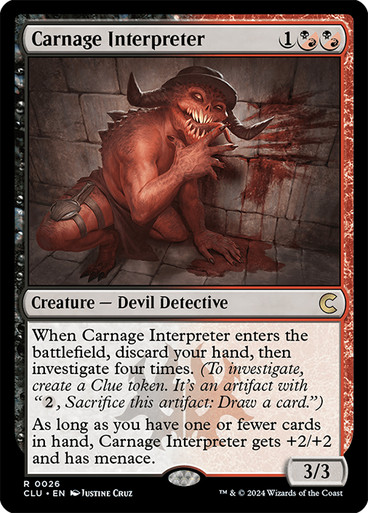 Carnage Interpreter 4枚セット MTG CarnageInterpreter__48759.