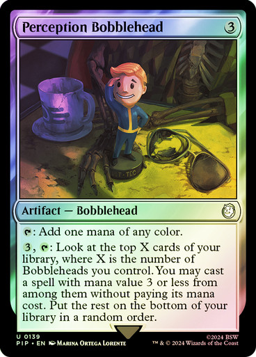 Perception Bobblehead | Fallout Commander | Star City Games