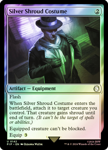 MTG シルバー・シュラウドの衣装　日本語　サージfoil Silver Shroud Costume | Fallout Commander | Star City Games