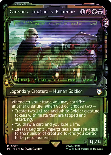 Caesar, Legion's Emperor | Fallout Commander | Star City Games