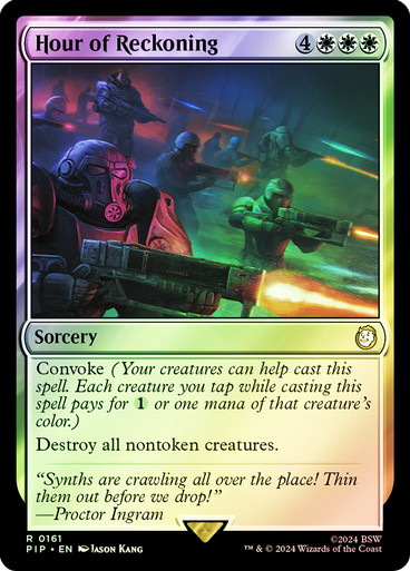 Hour of Reckoning [Commander 2019] Hour of Reckoning | Fallout Commander |  Star City Games