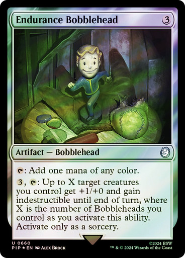 MTG アジリティのボブルヘッド/Agility Bobblehead シリアル Agility Bobblehead-serialized, Fallout:Foil (PIP) Price History