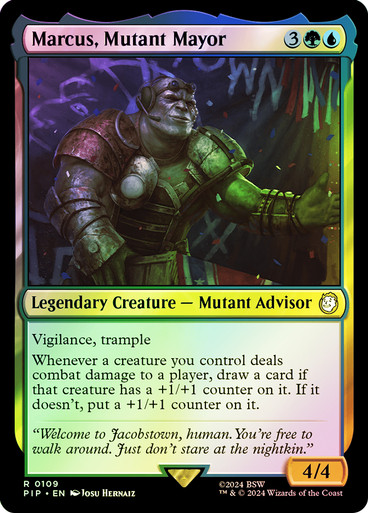 モックス・アンバー Magic: The Gathering Marcus, Mutant Mayor | Fallout Commander | Star City Games