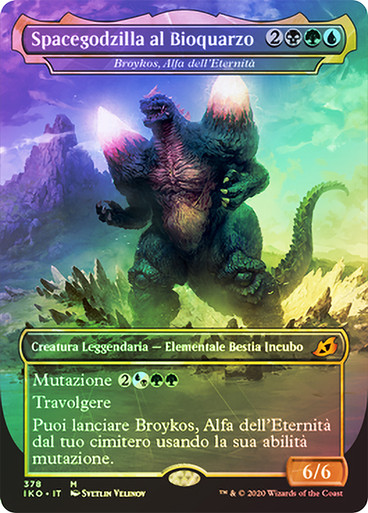 mtg アーティストプルーフ Mythos of Brokkos mtg アーティストプルーフ Mythos of Brokkos