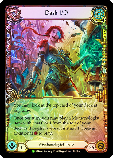 Dash I/O (Battle Hardened) | Promotional Cards | Star City Games