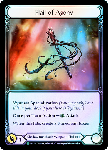 マジック：ザ・ギャザリング Vynnset Flail of Agony cold foil CF