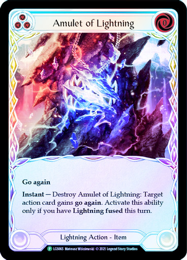 Amulet of Lightning (Prerelease) | Promotional Cards | Star City Games