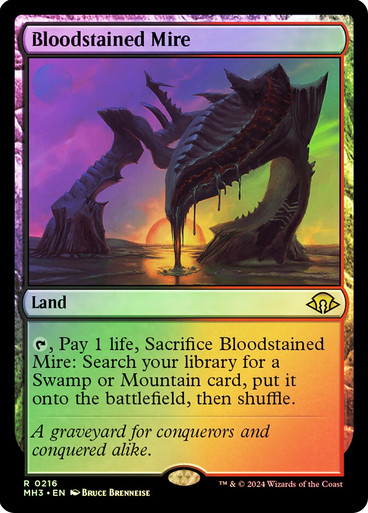 MTG Bloodstained Mire 英語版 2枚セット BloodstainedMire__34512.