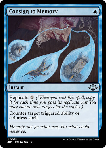 Consign to Memory サイン入り 4枚セット　(MTG サインド) ConsignToMemory__16598.