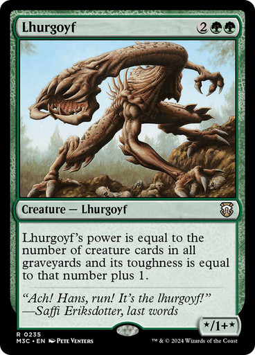 lhurgoyf cards mtg Subtype: lhurgoyf, 17 cards