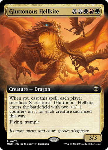 Gluttonous Hellkite | Modern Horizons 3 Commander | Star City Games